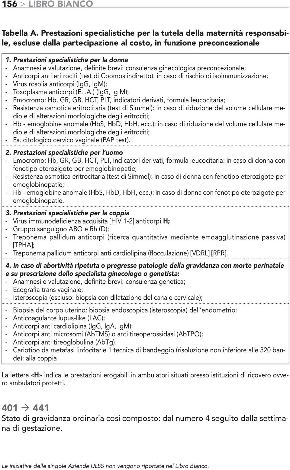 di isoimmunizzazione; - Virus rosolia anticorpi (IgG, IgM); - Toxoplasma anticorpi (E.I.A.