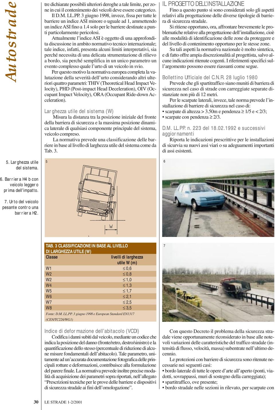 Attualmente l indice ASI è oggetto di una approfondita discussione in ambito normativo tecnico internazionale; tale indice, infatti, presenta alcuni limiti interpretativi, sia perché necessita di una