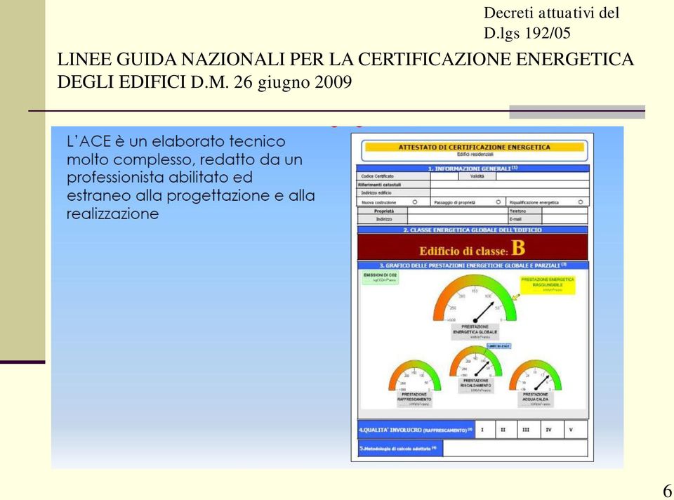 NAZIONALI PER LA CERTIFICAZIONE