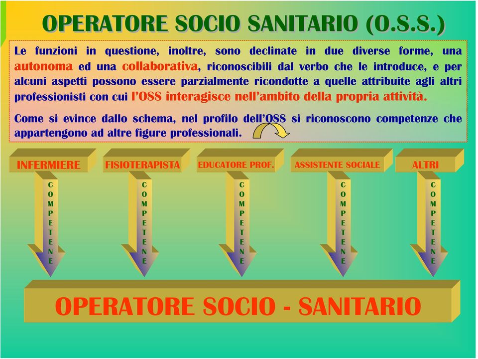 S.S.) Le funzioni in questione, inoltre, sono declinate in due diverse forme, una autonoma ed una collaborativa, riconoscibili dal verbo che le introduce, e per alcuni