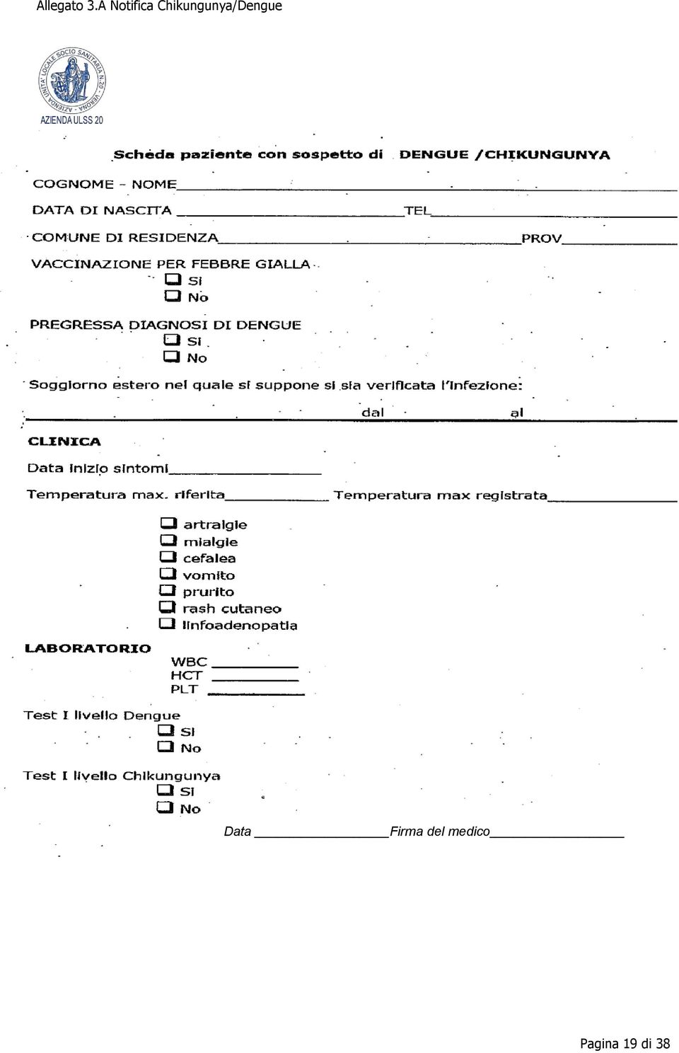 Chikungunya/Dengue