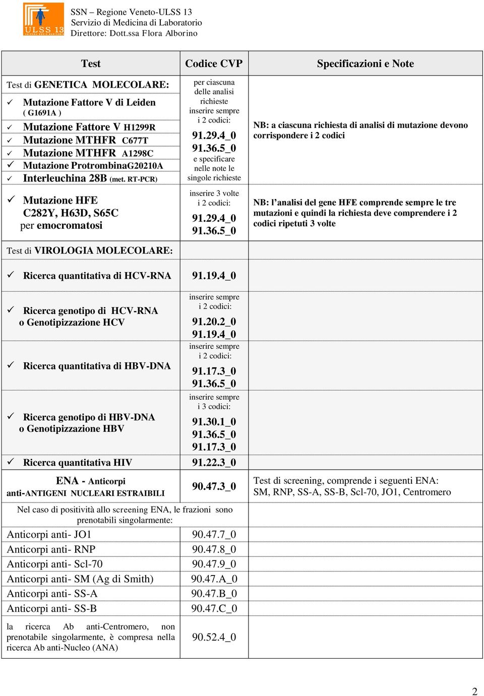 4_0 e specificare nelle note le singole richieste inserire 3 volte 91.29.4_0 91.19.