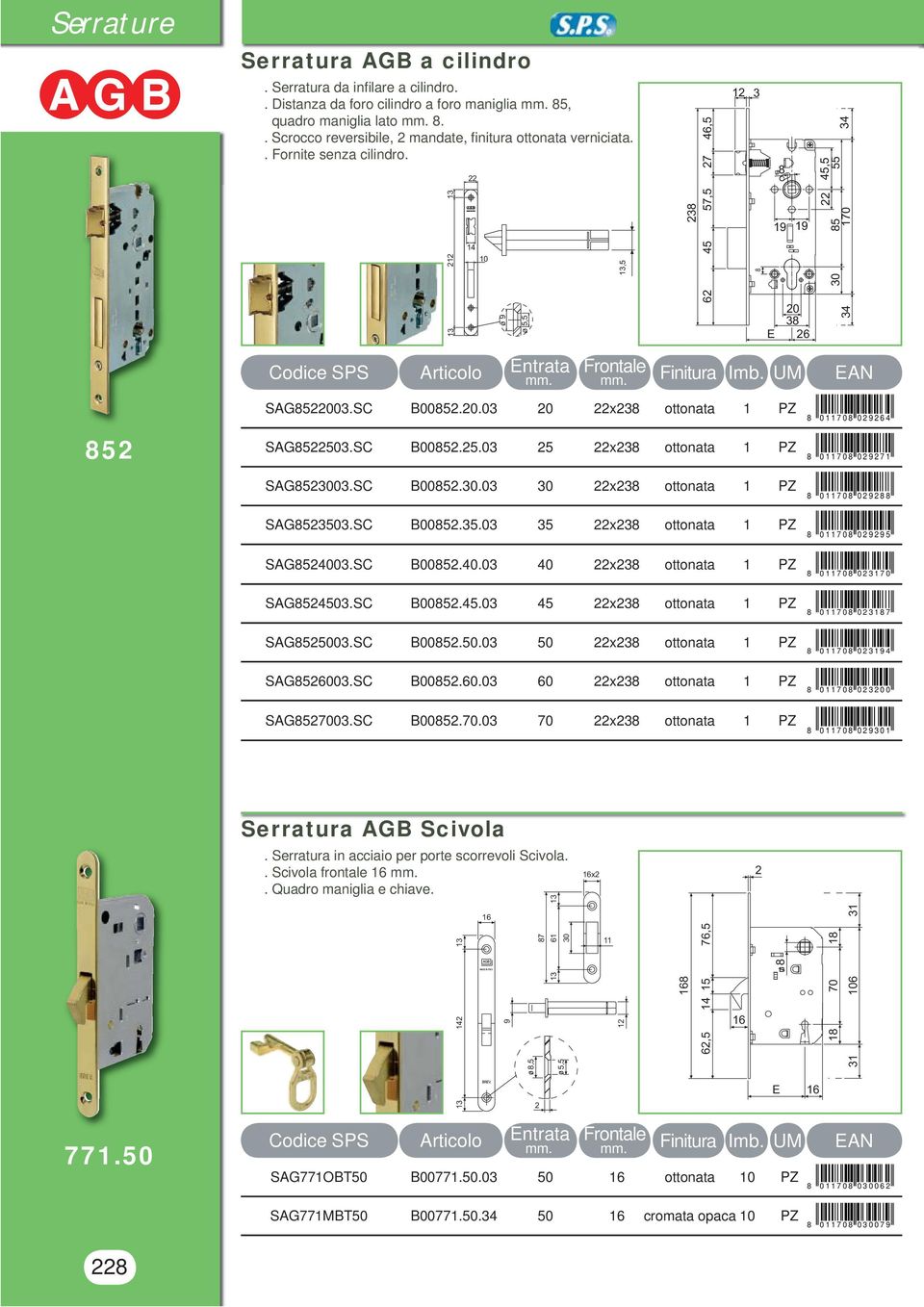 SC 0052..03 x23 ottonata 1 PZ SG524003.SC 0052.40.03 40 x23 ottonata 1 PZ SG524503.SC 0052.45.03 45 x23 ottonata 1 PZ SG525003.SC 0052.50.03 50 x23 ottonata 1 PZ SG52003.SC 0052.0.03 0 x23 ottonata 1 PZ 0 1 1 7 0 0 2 2 4 0 1 1 7 0 0 2 2 7 1 0 1 1 7 0 0 2 2 0 1 1 7 0 0 2 2 5 0 1 1 7 0 0 2 3 1 7 0 0 1 1 7 0 0 2 3 1 7 0 1 1 7 0 0 2 3 1 4 0 1 1 7 0 0 2 3 2 0 0 SG527003.