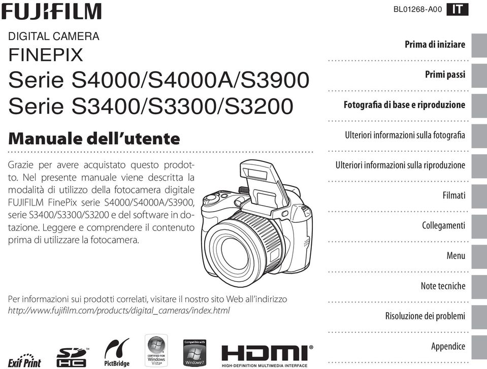 Leggere e comprendere il contenuto prima di utilizzare la fotocamera.