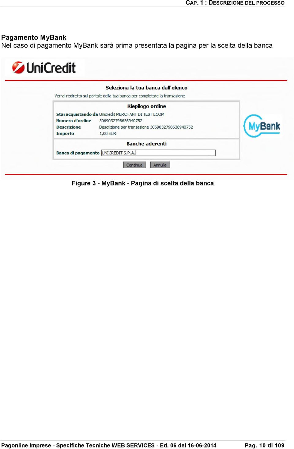 banca Figure 3 - MyBank - Pagina di scelta della banca Pagonline