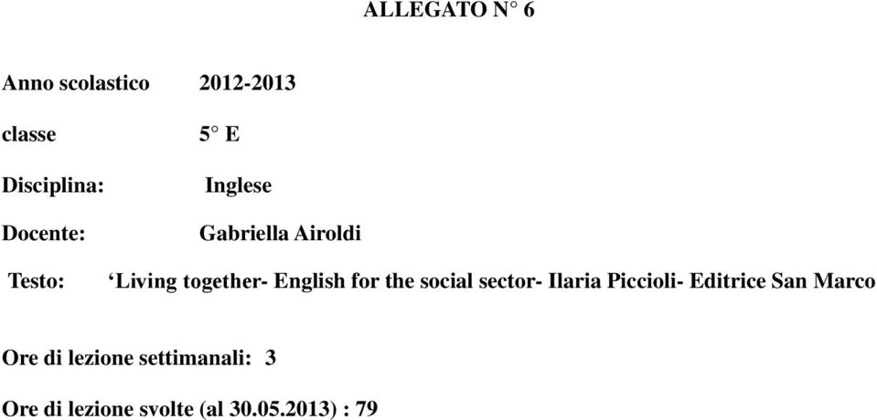 English for the social sector- Ilaria Piccioli- Editrice San