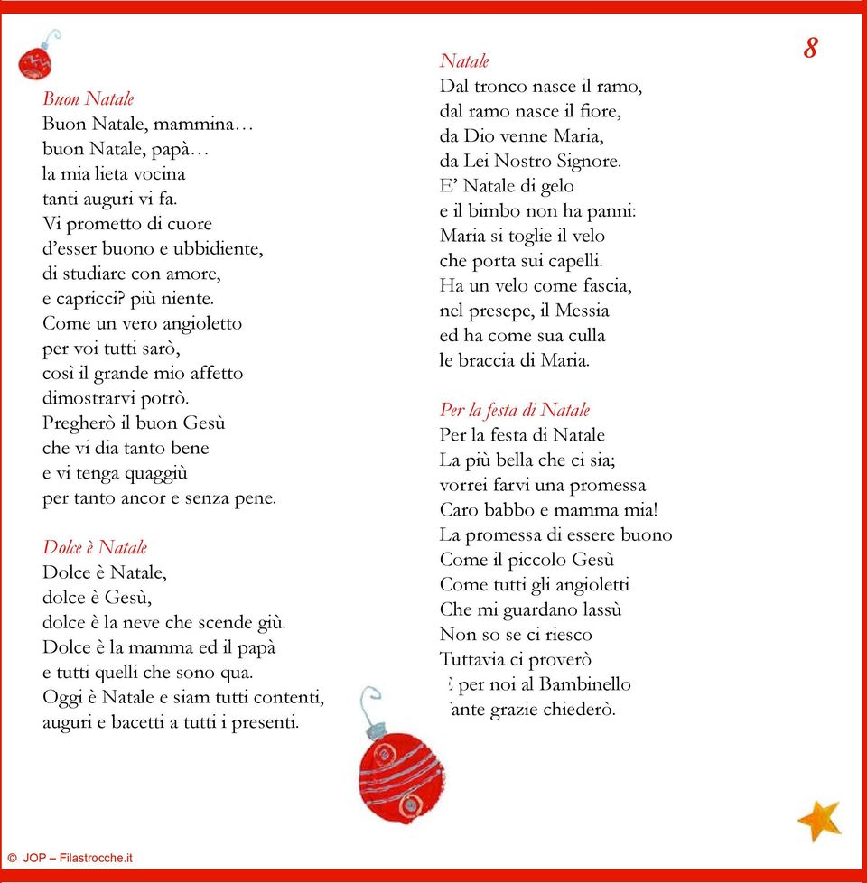 Poesie Di Natale Per La Mamma.Rime Di Natale Le Piu Belle Filastrocche E Poesie Per La Festa Piu Amata Dell Anno Pdf Download Gratuito