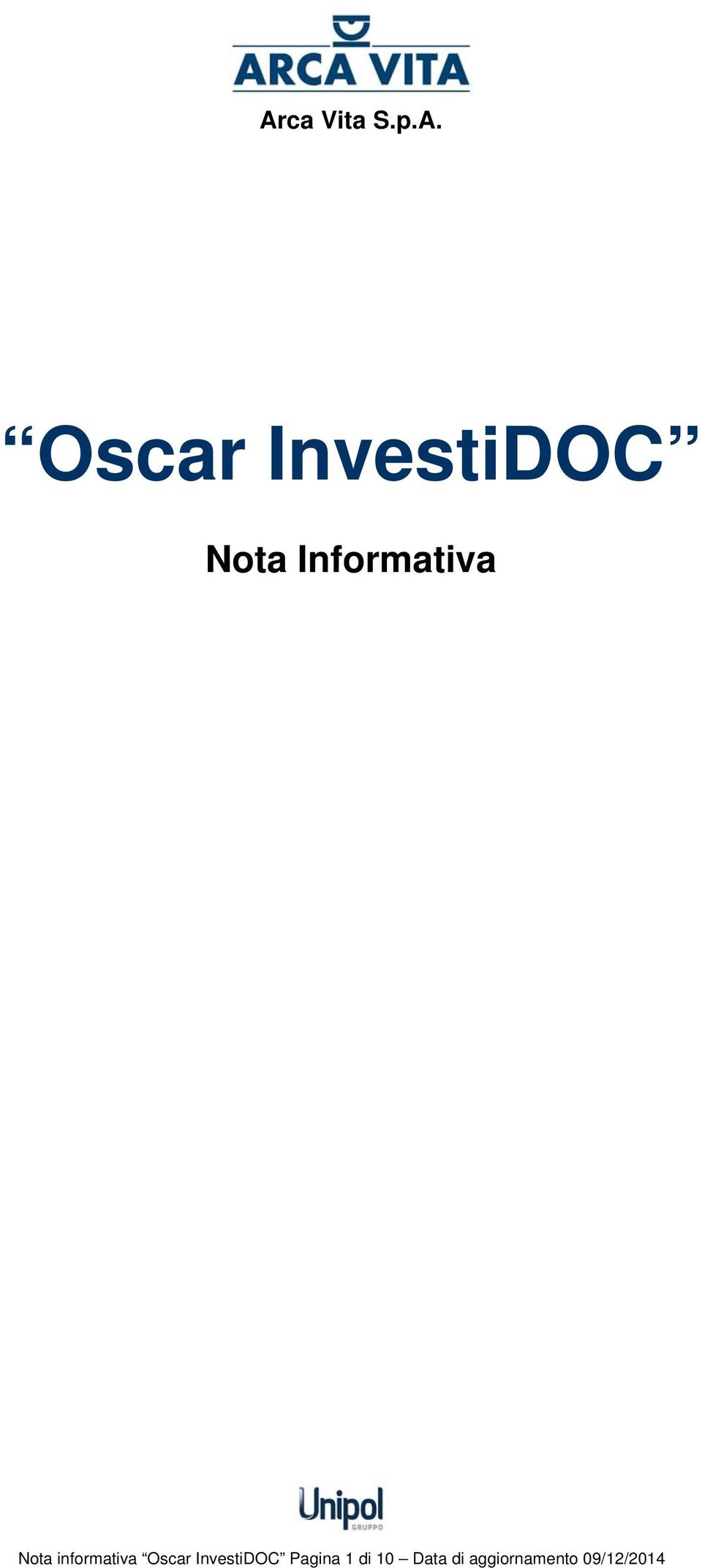 informativa Oscar InvestiDOC