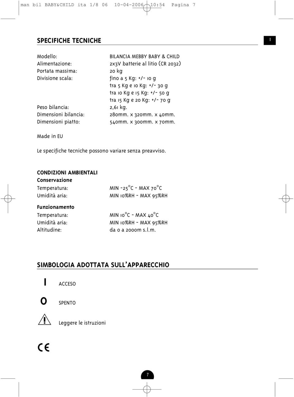 Dimensioni piatto: 540mm. x 300mm. x 70mm. Made in EU Le specifiche tecniche possono variare senza preavviso.