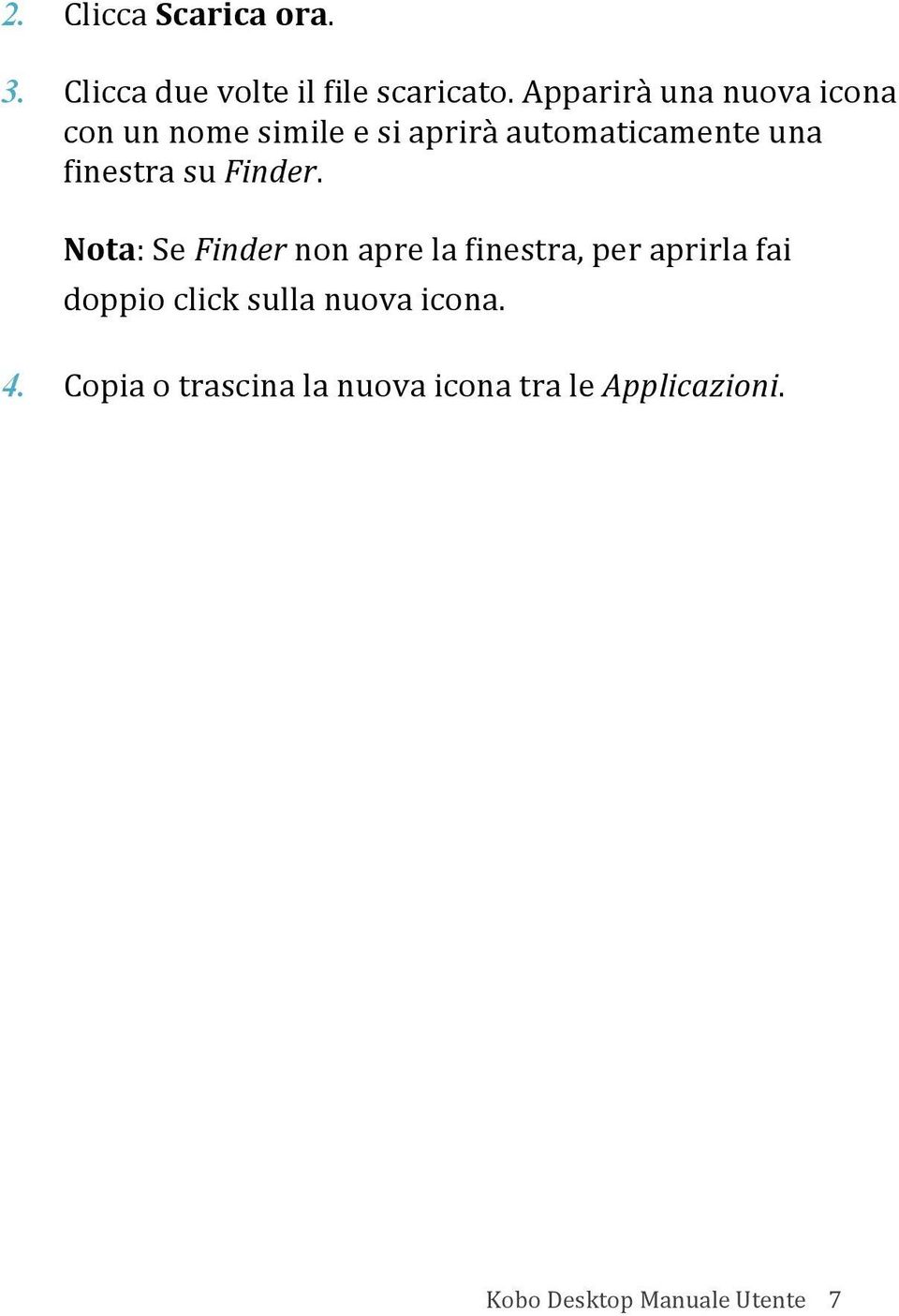 finestra su Finder.