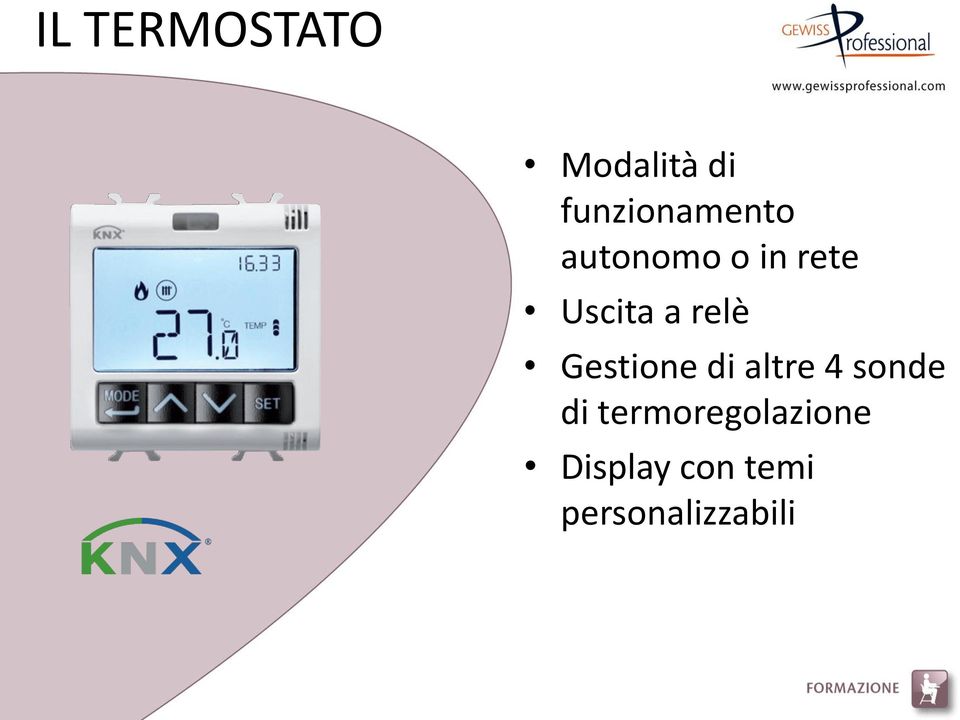 Uscita a relè Gestione di altre 4