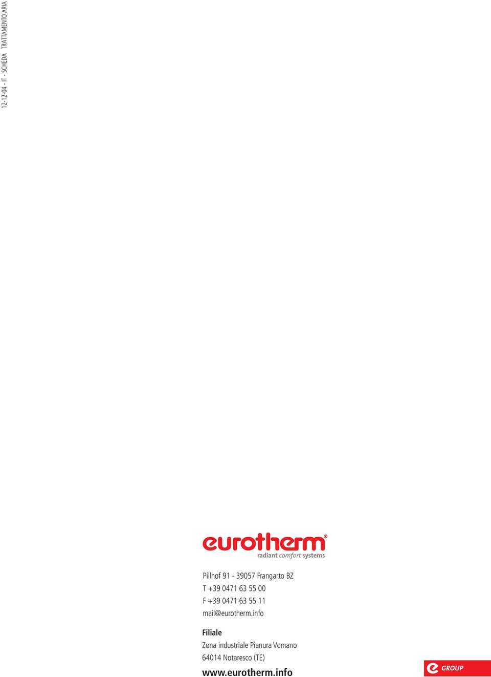 63 55 11 mail@eurotherm.