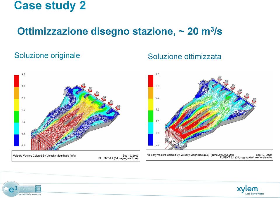 stazione, ~ 20 m 3 /s