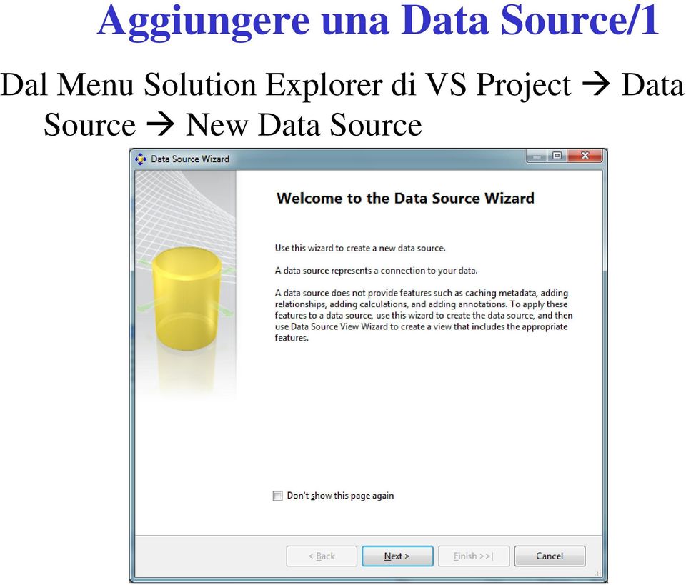 Solution Explorer di VS