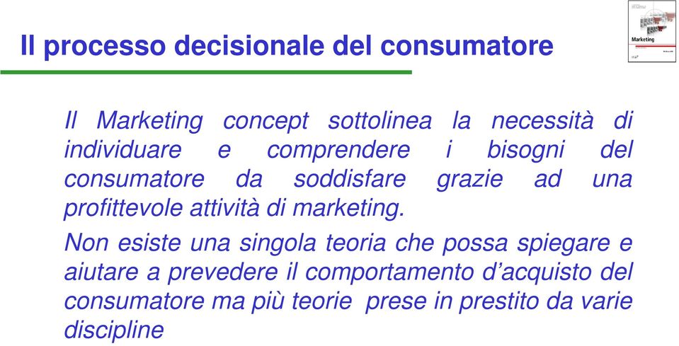 attività di marketing.