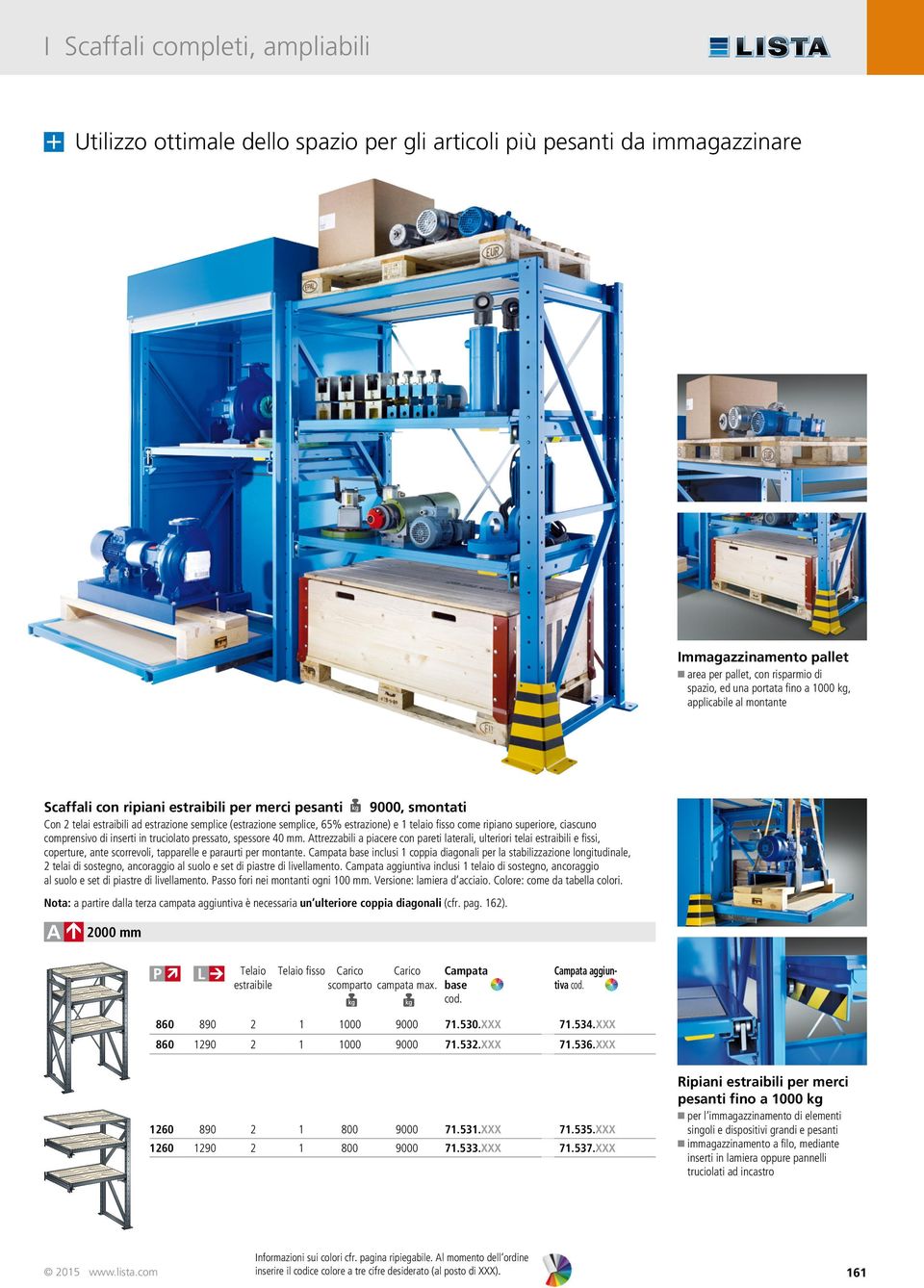 come ripiano superiore, ciascuno comprensivo di inserti in truciolato pressato, spessore 40 mm.