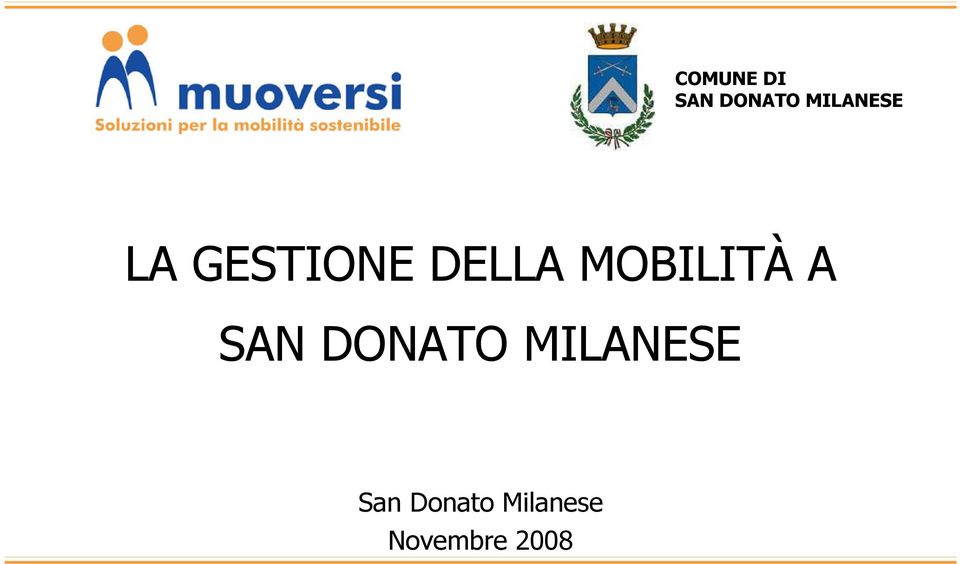 MOBILITÀ A SAN DONATO