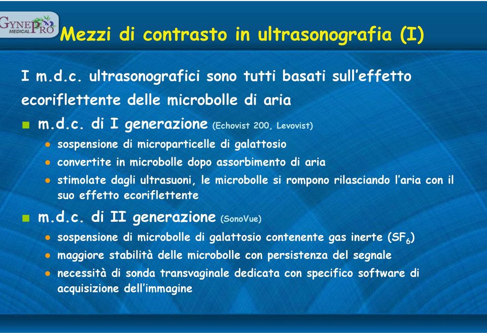 ultrasonografici