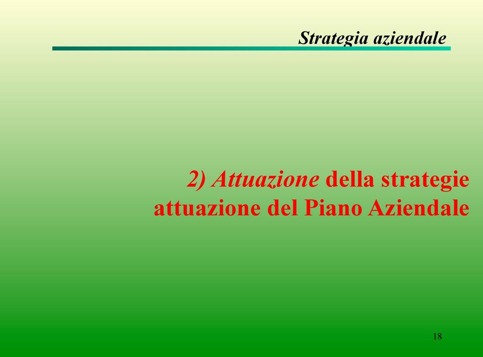 strategie attuazione