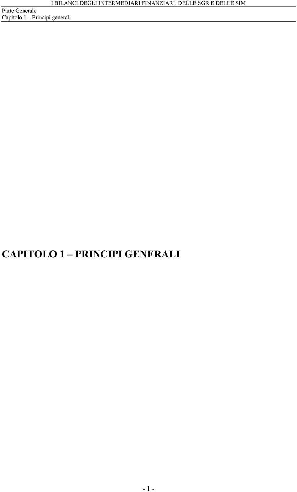 generali CAPITOLO 1