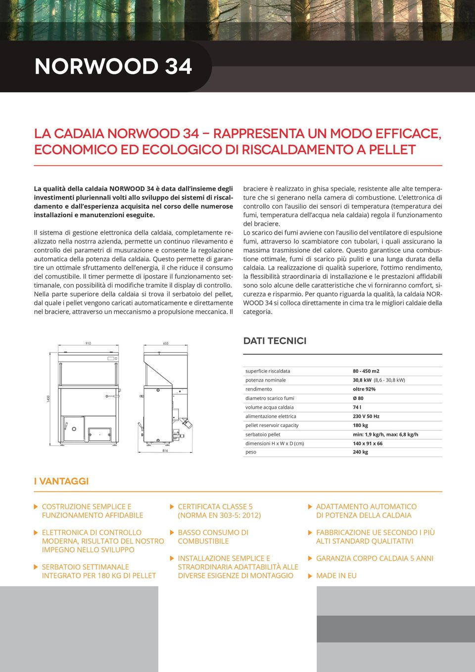 Il sistema di gestione elettronica della caldaia, completamente realizzato nella nostrra azienda, permette un continuo rilevamento e controllo dei parametri di musurazione e consente la regolazione