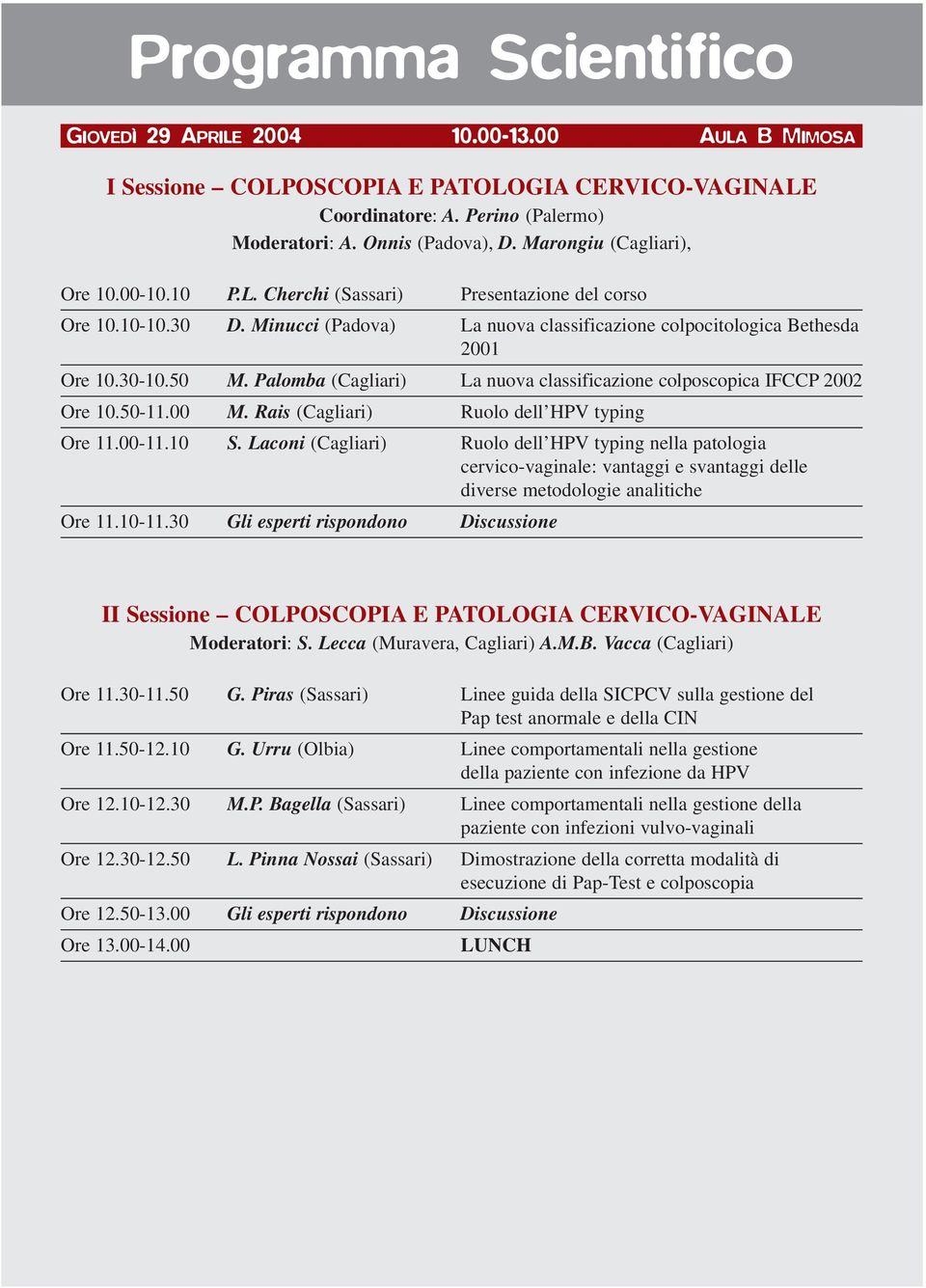 Seconde Giornate Algheresi Di Ginecologia E Ostetricia Corso Di Aggiornamento In Ginecologia E Ostetricia Pdf Free Download