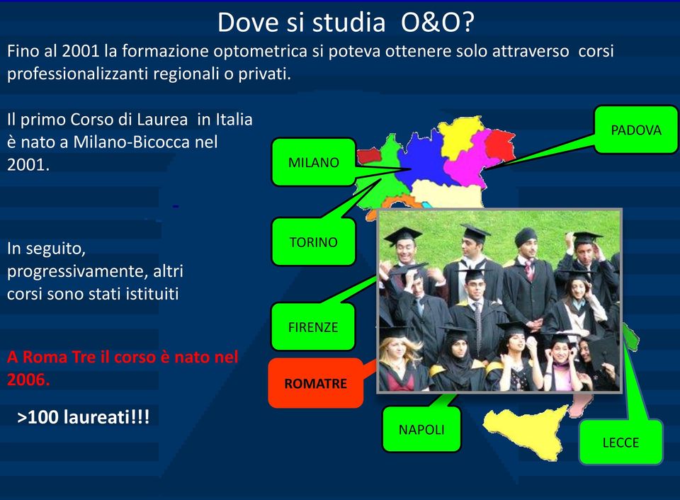 professionalizzanti regionali o privati.