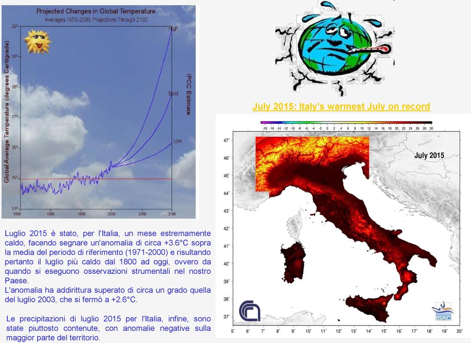 eseguono osservazioni strumentali nel nostro Paese.