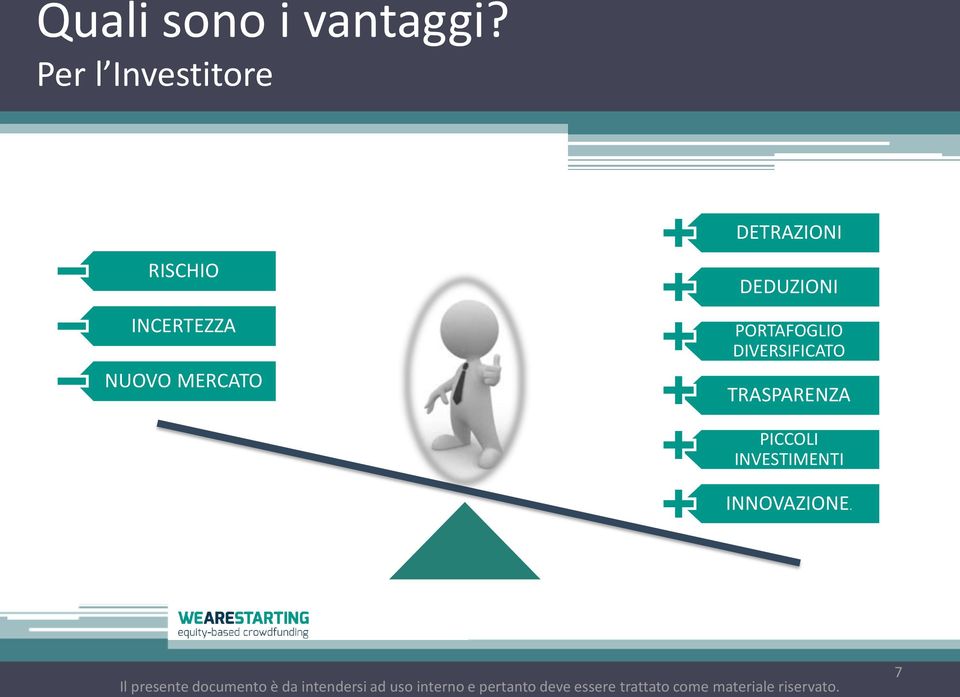 NUOVO MERCATO DETRAZIONI DEDUZIONI