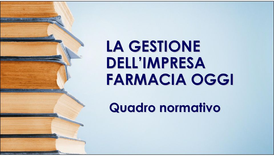 FARMACIA OGGI