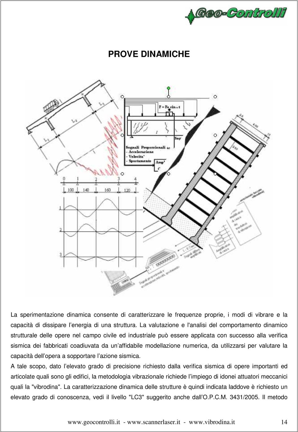 affidabile modellazione numerica, da utilizzarsi per valutare la capacità dell opera a sopportare l azione sismica.