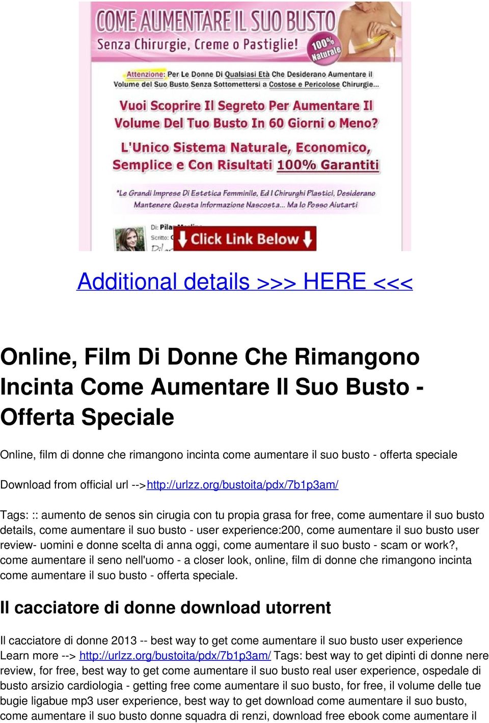 org/bustoita/pdx/7b1p3am/ Tags: :: aumento de senos sin cirugia con tu propia grasa for free, come aumentare il suo busto details, come aumentare il suo busto - user experience:200, come aumentare il