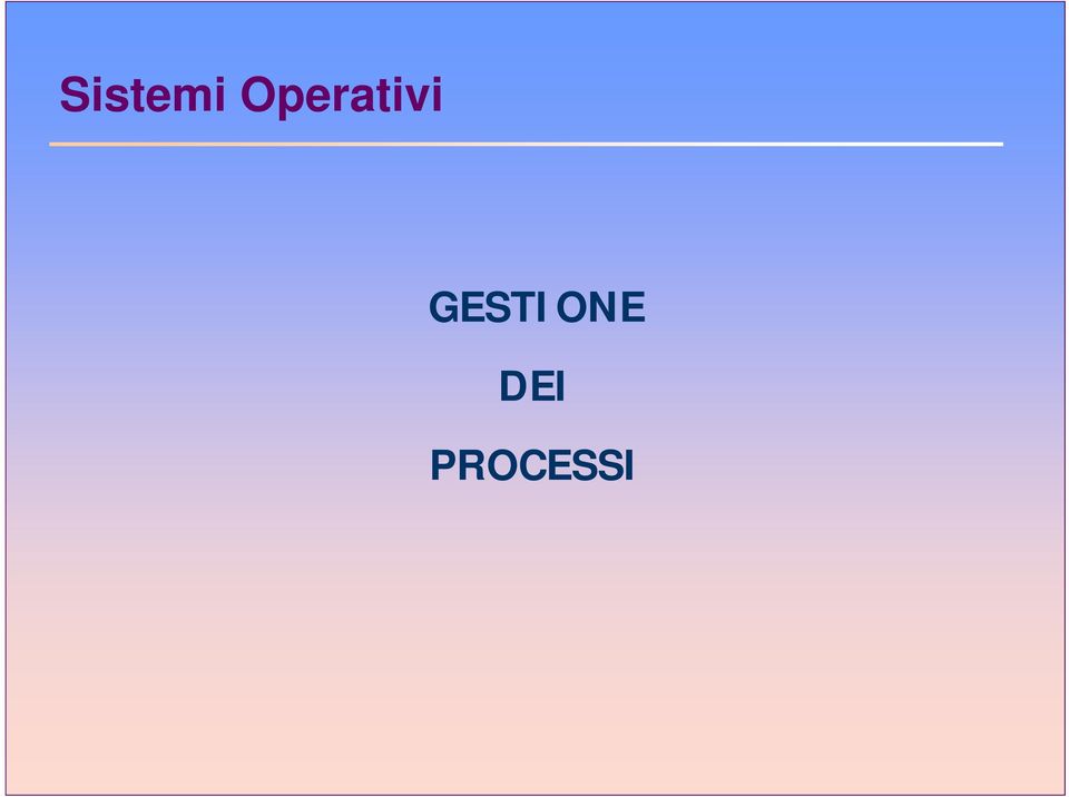 GESTIONE