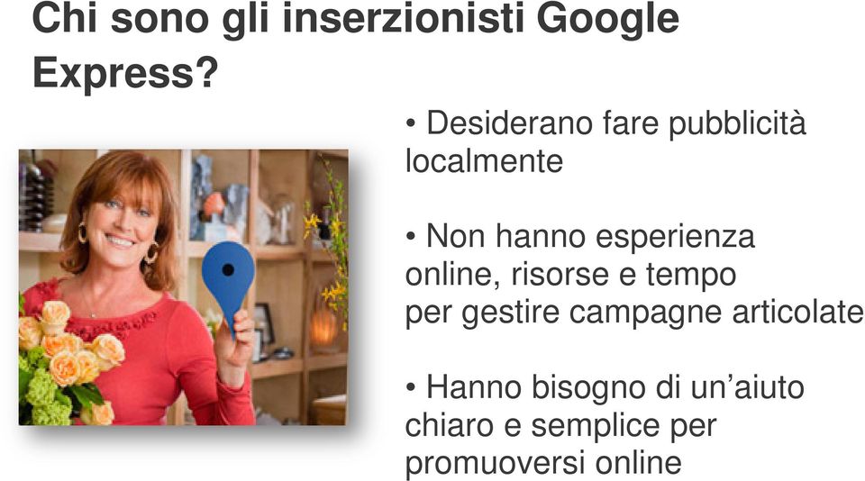 esperienza online, risorse e tempo per gestire campagne