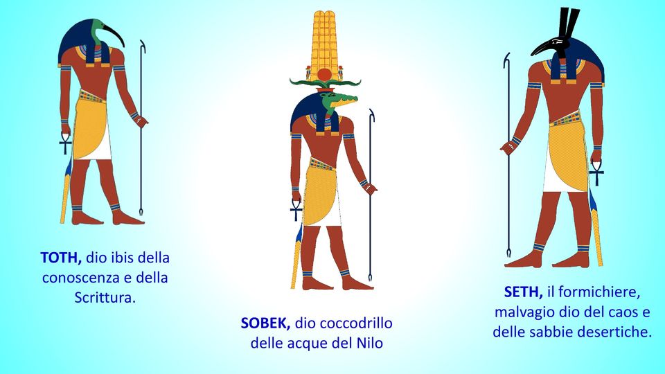 SOBEK, dio coccodrillo delle acque del