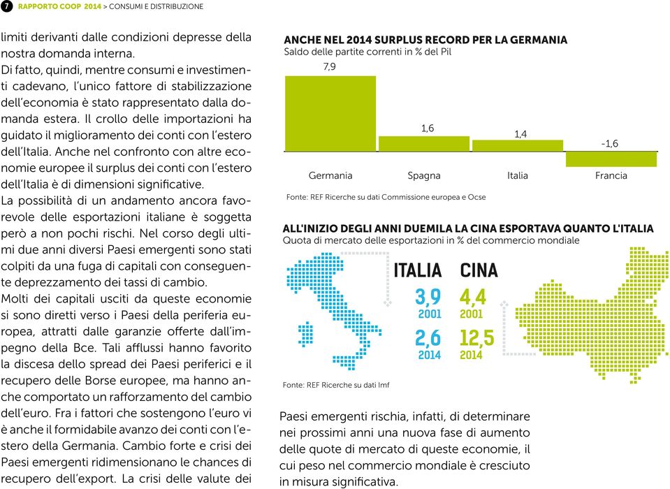 Il crollo delle importazioni ha guidato il miglioramento dei conti con l estero dell Italia.