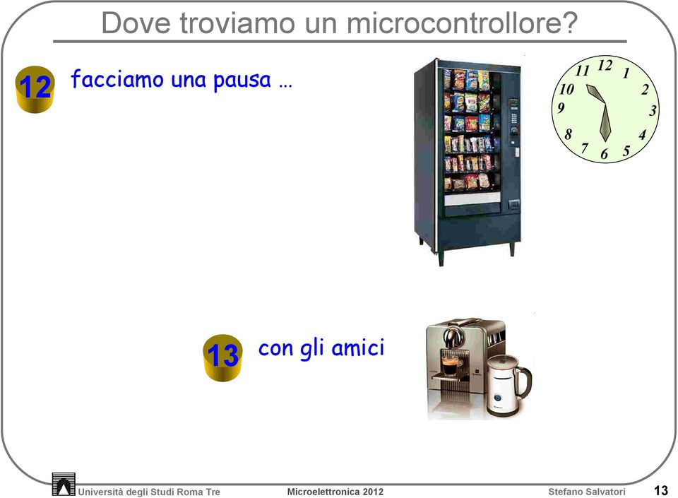 6 5 4 13 con gli amici Università degli