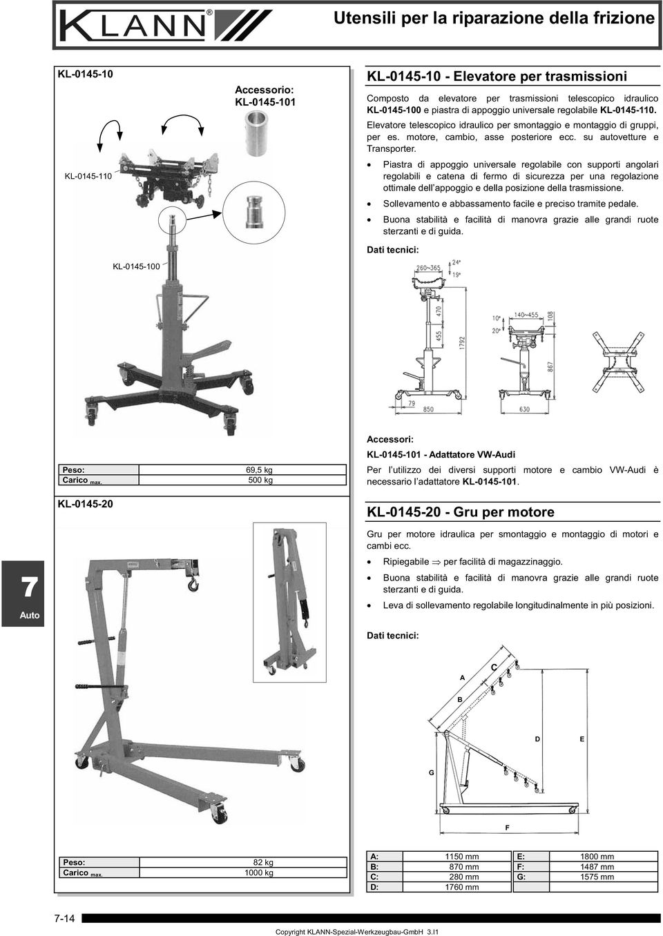 Piastra di appoggio universale regolabile con supporti angolari regolabili e catena di fermo di sicurezza per una regolazione ottimale dell appoggio e della posizione della trasmissione.