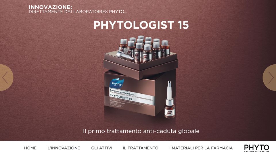 .. PHYTOLOGIST 15 Il primo trattamento