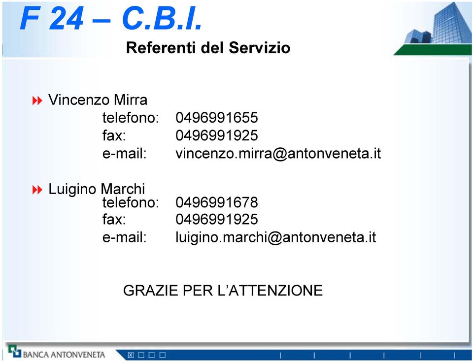 fax: 0496991925 e-mail: vincenzo.mirra@antonveneta.