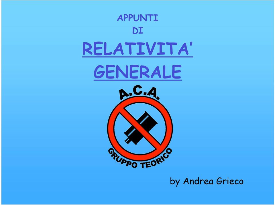 GENERALE by