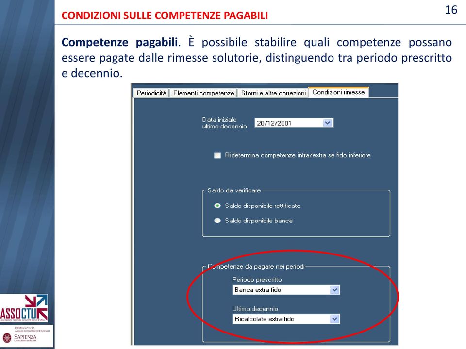 È possibile stabilire quali competenze possano