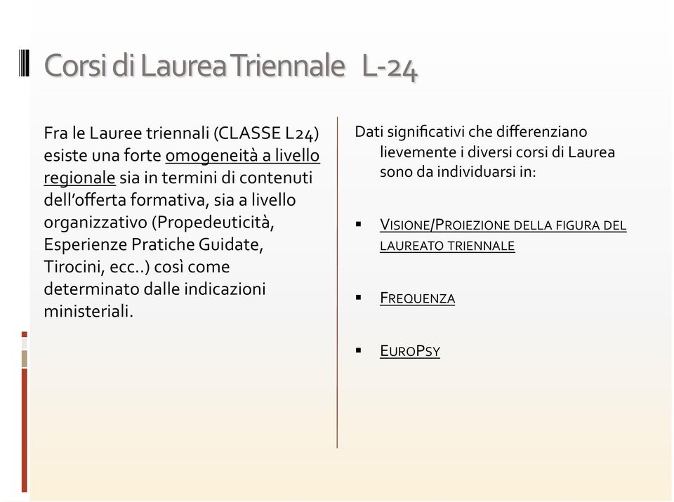 .) così come determinato dalle indicazioni ministeriali.