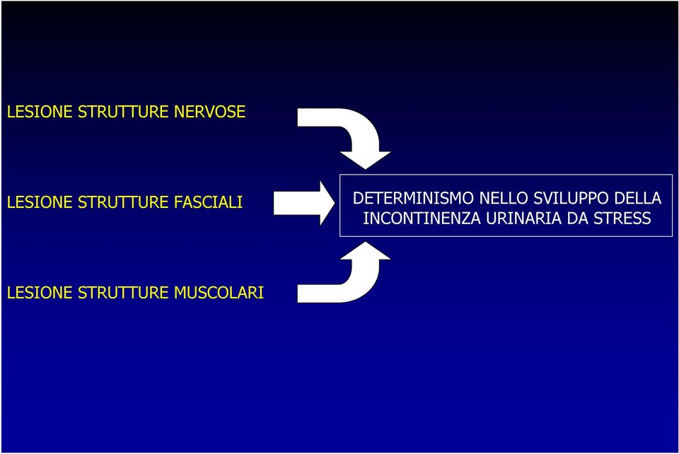 NELLO SVILUPPO DELLA INCONTINENZA