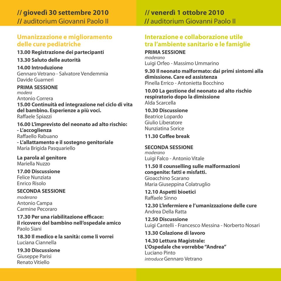 00 Continuità ed integrazione nel ciclo di vita del bambino. Esperienze a più voci. 16.