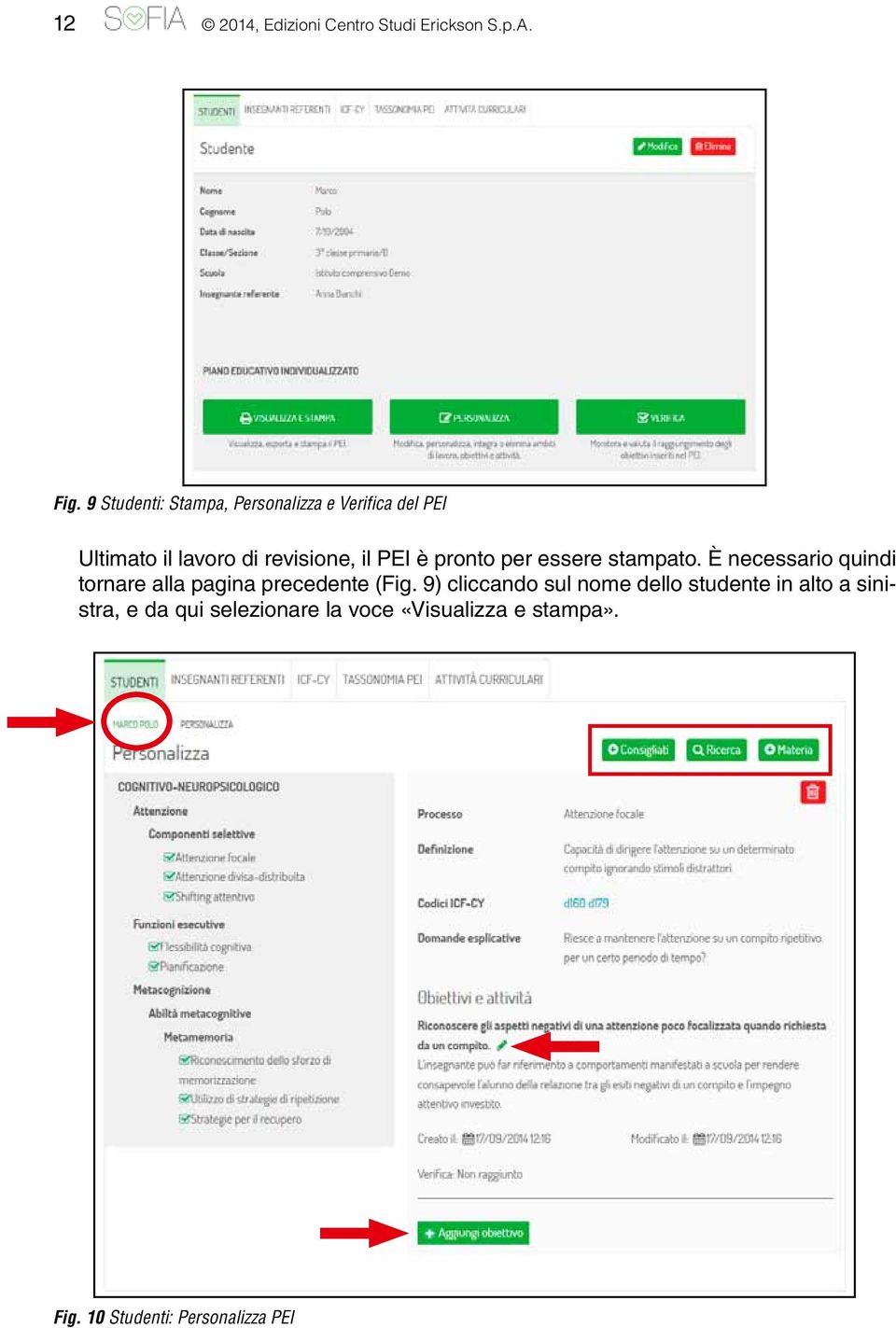 pronto per essere stampato. È necessario quindi tornare alla pagina precedente (Fig.