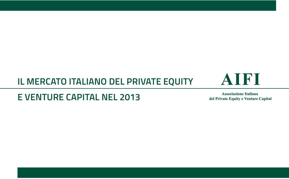 Private Equity e