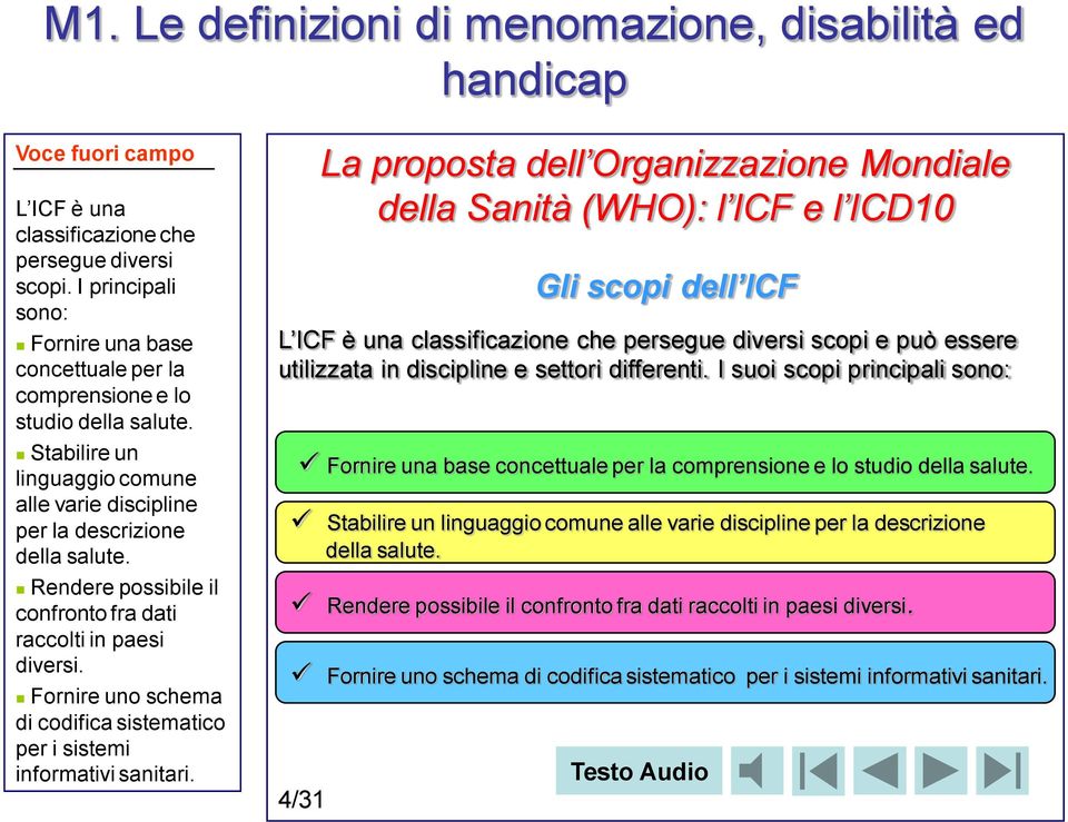 Fornire uno schema di codifica sistematico per i sistemi informativi sanitari.