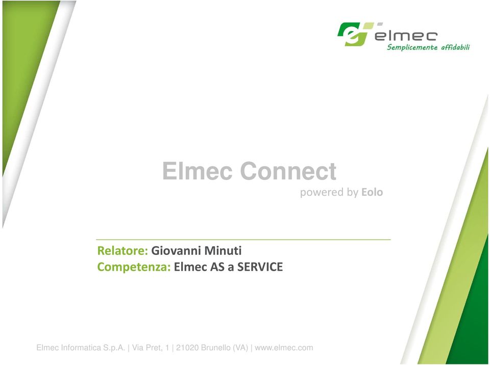 SERVICE Elmec Informatica S.p.A.
