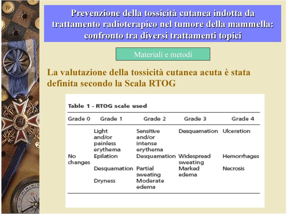 tossicità cutanea acuta è